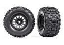 Tires & wheels, assembled, glued (XRT Race black...
