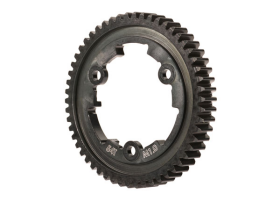 Spur gear, 54-tooth (machined, harden ed steel) (wide face, 1.0 metric pitc h)