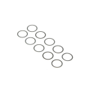 10 x 14mm Shims, 0.1mm and 0.2mm (5 e ach)