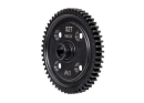 Spur gear, 52-tooth, machined steel ( 1.0 metric pitch)