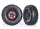 Tires & wheels, assembled, glued (TRX -4 Sport 2.2 gray, red beadlock style wheels, Canyon Trail 5.3x2.2 tires