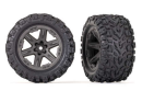 Tires & wheels, assembled, glued (2.8 ) (RXT gray...
