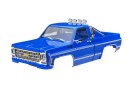 Body, Chevrolet K10 Truck (1979), com plete, blue...