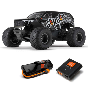 GORGON 4X2 1:10 2WD KIT MEGA 550 - BLACK With Battery & Charger