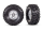 Tires & wheels, assembled (1.0 satin chrome wheels, Mickey Thompson Baja Pro Xs 2.4x1.0 tires) (2)
