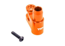 Servo horn, steering, 6061-T6 aluminu m (orange-anodized)