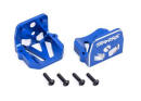 Motor mounts, 6061-T6 aluminum (blue- anodized) (front...
