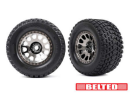 Tires & wheels, assembled, glued (XRT Race black...
