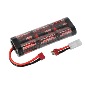 NiMH 7.2V (6S) 5000mAh Stick Pack Deans-Stecker mit Tamyia Adapter