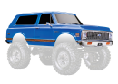 Body, Chevrolet Blazer (1972), comple te, blue (painted) (includes grille, side mirrors, door handles, windshiel