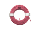 Kupferschaltlitze PVC 1-adrig 0.08mm² 10m rosa