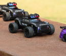 Micro Monster Truck C82, Police, RTR, 1:76
