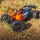 Badlands MX 1.9" All-Terrain Buggy Ti res (4) Mounted on Mach-10 Black 1.9" 12mm Hex Wheels for Typhon GROM 4x4