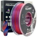 Silk PLA Dual Color red blue Smart Print 1Kg 1.75mm