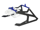AL/Carbon Fiber Landing Gear set (BLUE/PURPLE) - T-REX...