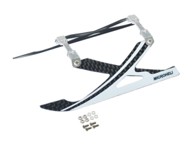 Aluminum/Carbon Fiber Landing Gear "X" Style (WT) - BLADE 120 S / S2
