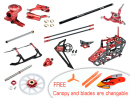 CNC Performance package (RED) - BLADE 130 S