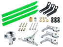 CNC Aluminum/Plastic Triple Green Blade Conversion set -...