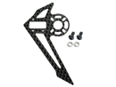 Carbon Fiber Vertical Fin (for MH Tail Motor Mount w/ Fin...