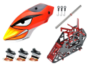 Advanced X Frame (RED) - BLADE 130 S