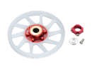 CNC Delrin Main Gear w/ Auto-Rotation Hub set (RED) (for...