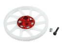 CNC Delrin Main Gear w/ Adjustable Hub set (RED) - BLADE...