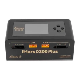 Ladegerät Gens Ace iMars Dual D300 Plus AC/DC 1-6S, G-Tech, Schwarz