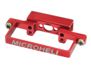 Aluminum Tail Servo Mount Square (RED) (for MH-DS002HV)