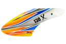 XCanopy Airbrush Fiberglass Pure Light Canopy - BLADE 130X