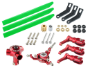 CNC AL/Plastic Triple Green Blade Conversion set (RED) -...