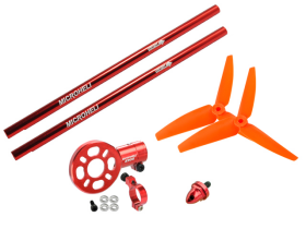 CNC Blade 200 S Tail Power package (RED) - BLADE 200 S