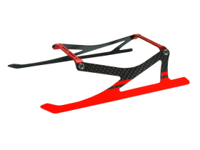 Aluminum/Carbon Fiber Landing Gear (RED) - BLADE 200 SRX/ 200 S
