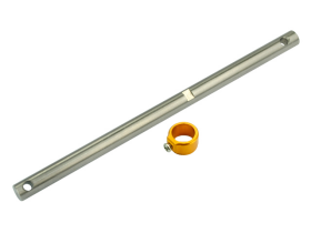 Precision CNC Titanium Main Shaft/Collar set (GOLD) - BLADE 200 SRX/ 200 S