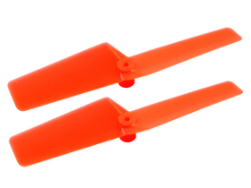Plastic Tail Blade 42mm (ORANGE) - BLADE MCPX / MCPS / mSRS / Nano CPX / CPS / S2 / S3