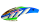 XCanopy Airbrush Fiberglass Blue Ocean Canopy - BLADE 200 SRX