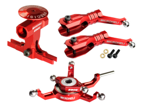 CNC Blade 230 S Power package (RED) - BLADE 250 CFX / 230S / 230S V2 / Smart