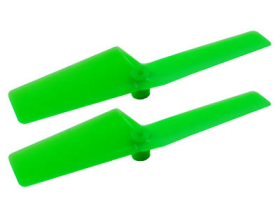 Plastic Tail Blade 42mm (GREEN) - BLADE MCPX / MCPS / mSRS / Nano CPX / CPS / S2 / S3