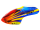 Airbrush Fiberglass Lightning Devil Canopy - BLADE 250 CFX