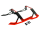 Aluminum/Carbon Fiber Landing Gear (RED) - BLADE 250 CFX/ 270 CFX/ 300 CFX