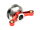 Double Bearing Titanium Tail Pitch Slider (RED) - BLADE 330X / 330S / 270 CFX / 360 CFX