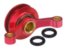 Precision CNC Aluminum Tail Pitch Slider (RED) - BLADE...