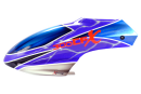 XCanopy Airbrush Fiberglass Purple Haze Canopy - BLADE...