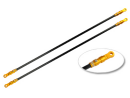 Aluminum/Carbon Tail Boom Support set (GOLD) - BLADE 300X
