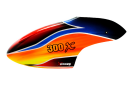 XCanopy Airbrush Fiberglass Fire Wind Canopy - BLADE 300X