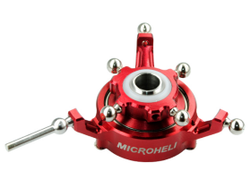 Precision CNC Double Bearing Swashplate (RED) - BLADE 360 CFX