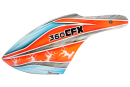 XCanopy Airbrush Fiberglass Flexga Canopy - BLADE 360 CFX
