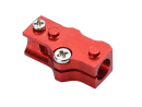 Aluminum 3mm Tail Boom Mount (RED) (for MH-MPCS105/X)