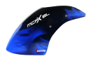 XCanopy Airbrush Fiberglass Blue Smoke Canopy - BLADE MCPXBL