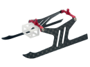 Carbon Fiber Landing Gear set (RED) - BLADE mSR X/S