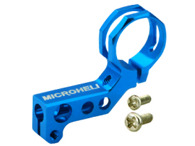 Aluminum Tail Motor Mount (BLUE) - BLADE mSR S / Nano CPX / CPS / S2 / S3